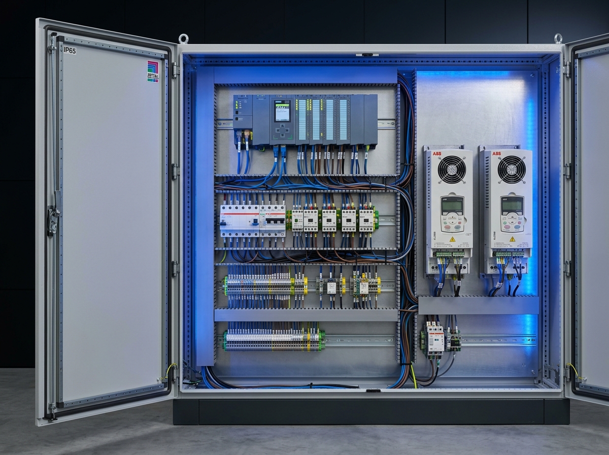 Custom IP65 Automation Control Panel Cabinet