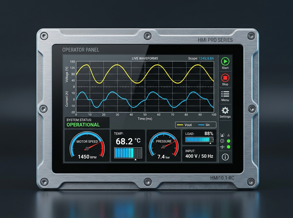 Industrial 10.1″ Capacitive Multi-Touch HMI