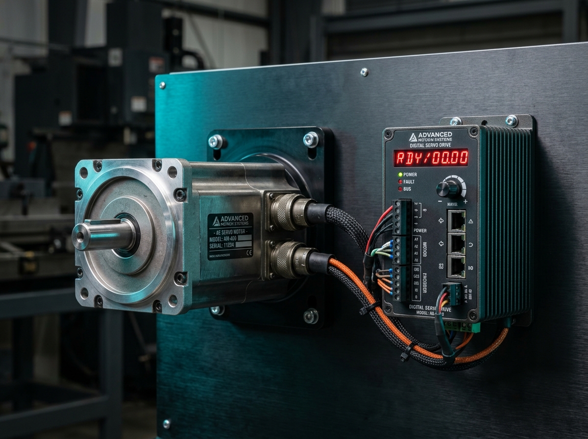 High-Precision AC Servo Drive & Motor System