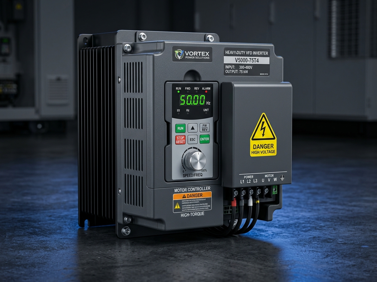 Heavy-Duty Vector Control VFD Inverter